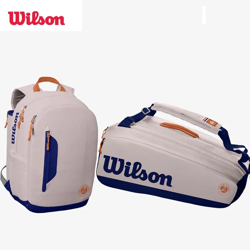 Теннисная сумка Wilson, рюкзак для бадминтона, рюкзак французского открытого ограниченного выпуска, сумка через плечо из 9 предметов
Теннисная сумка Wilson, рюкзак для бадминтона, рюкзак французского открытого ограниченного выпуска, сумка через плечо из 9 предметов
