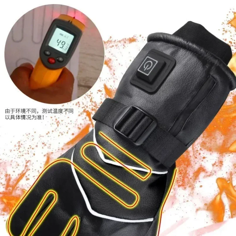 Winter heated gloves for men, touch screen charging, five-finger heated gloves, sports skiing electric heating warm gloves
Winter heated gloves for men, touch screen charging, five-finger heated gloves, sports skiing electric heating warm gloves