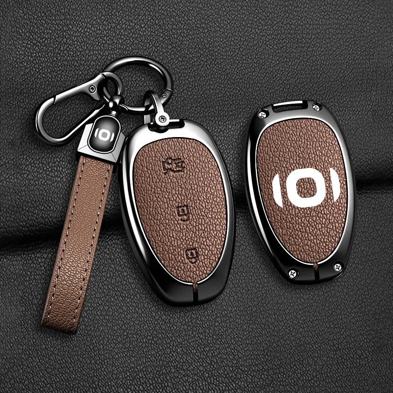 Zinc Alloy Car Key Cover for Changan Qiyuan NEVO Q05 Q07 A05 A07 A06 Full Protection Remote Control Key Fob Shell with Buckle
Zinc Alloy Car Key Cover for Changan Qiyuan NEVO Q05 Q07 A05 A07 A06 Full Protection Remote Control Key Fob Shell with Buckle