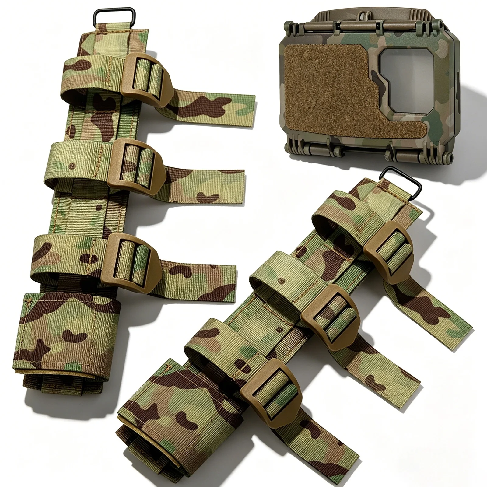 MOLLE Tactical Phone Pouch & Knife Sheath Adapter, Durable Nylon Utility Tool Carrier for Paintball Airsoft Vest Backpack
MOLLE Tactical Phone Pouch & Knife Sheath Adapter, Durable Nylon Utility Tool Carrier for Paintball Airsoft Vest Backpack