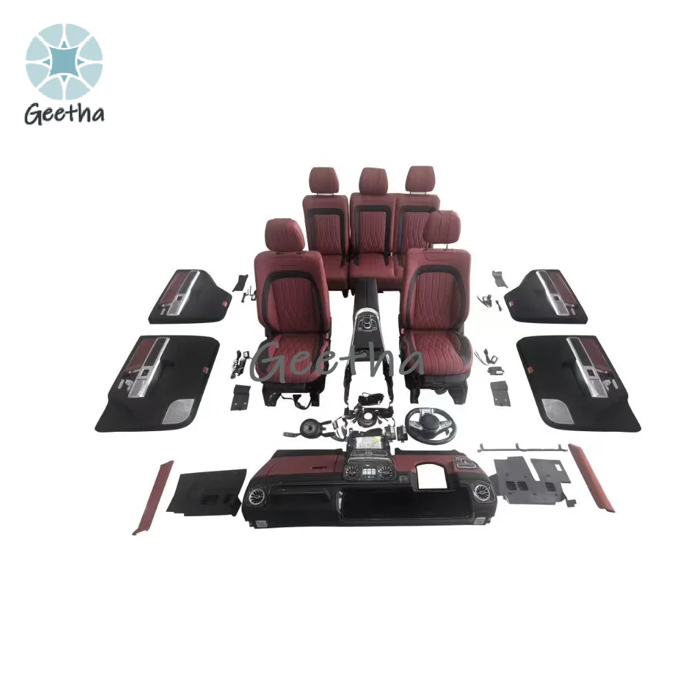 For Factory Wholesale Interior Upgrade Kits Accessory 5 Seaters Pu Leather Interior Full Set for Mercedes G W463 W464
For Factory Wholesale Interior Upgrade Kits Accessory 5 Seaters Pu Leather Interior Full Set for Mercedes G W463 W464