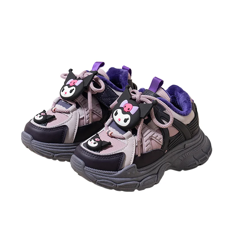 Лидер продаж Sanrio Girl Kuromi Kawaii, модная зимняя повседневная обувь на флисовой подкладке, студенческие теплые неуклюжие кроссовки с героями мультфильмов для детей, новый стиль
Лидер продаж Sanrio Girl Kuromi Kawaii, модная зимняя повседневная обувь на флисовой подкладке, студенческие теплые неуклюжие кроссовки с героями мультфильмов для детей, новый стиль