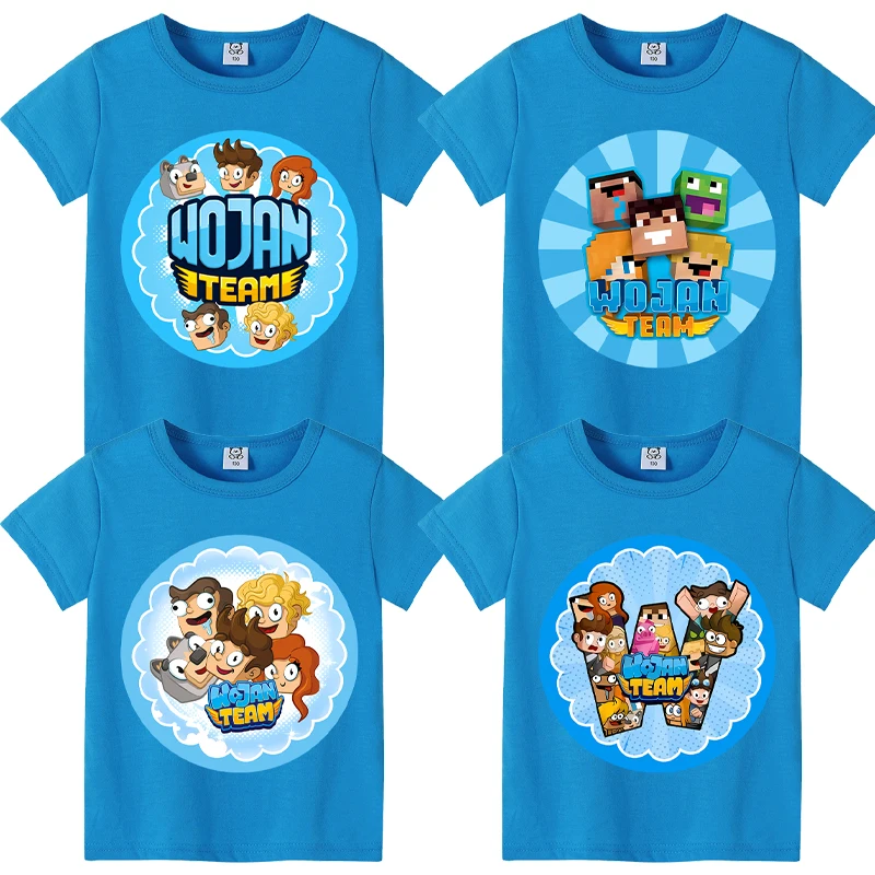 Wojan Team Kawaii T-shirts for Boys Girls Anime Cartoon Printed Cute Short-sleeved Top Children Summer Fashion Sports T-shirt
Wojan Team Kawaii T-shirts for Boys Girls Anime Cartoon Printed Cute Short-sleeved Top Children Summer Fashion Sports T-shirt