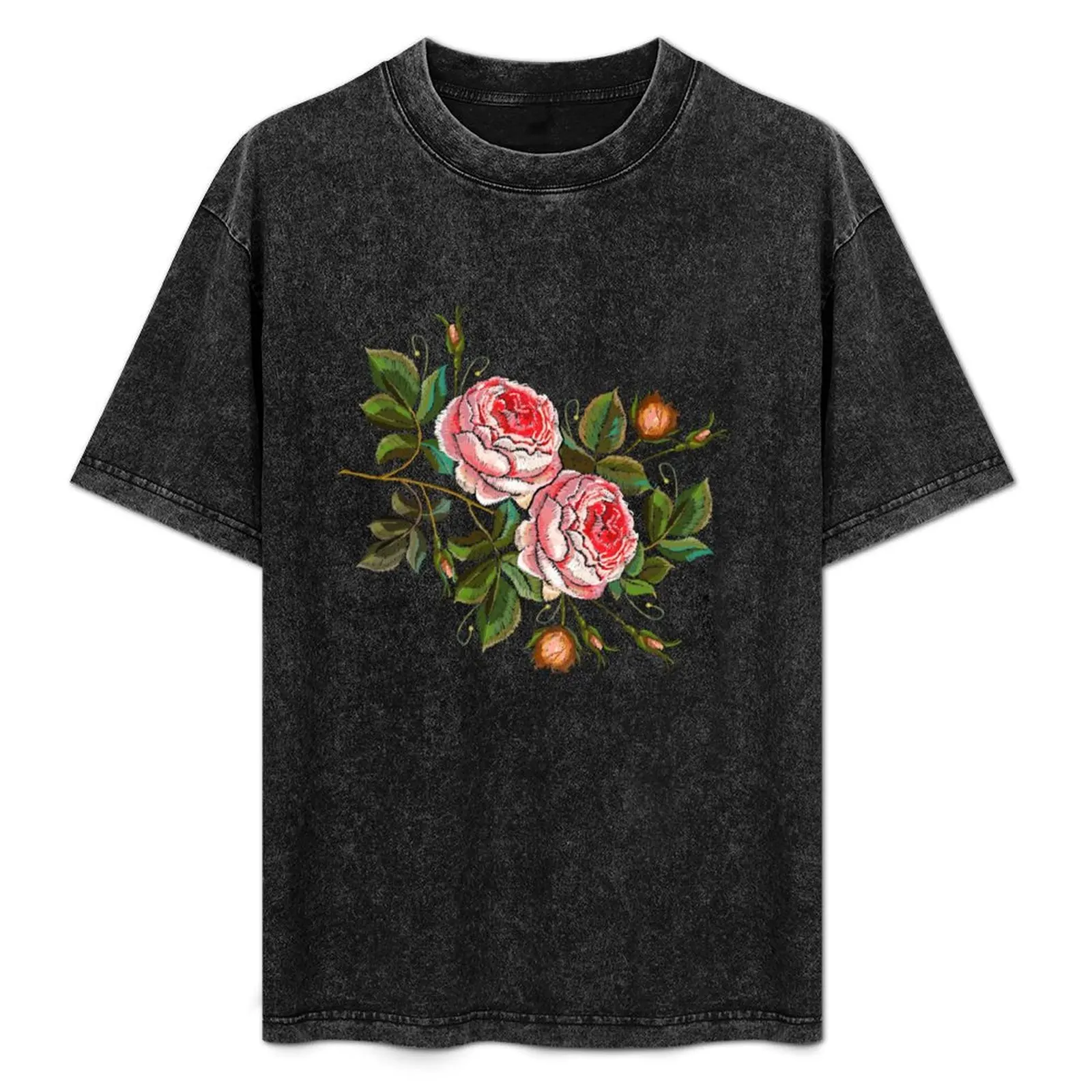 Roses embroidery flowers T-Shirt Big Size Daily Wear T-Shirt
Roses embroidery flowers T-Shirt Big Size Daily Wear T-Shirt