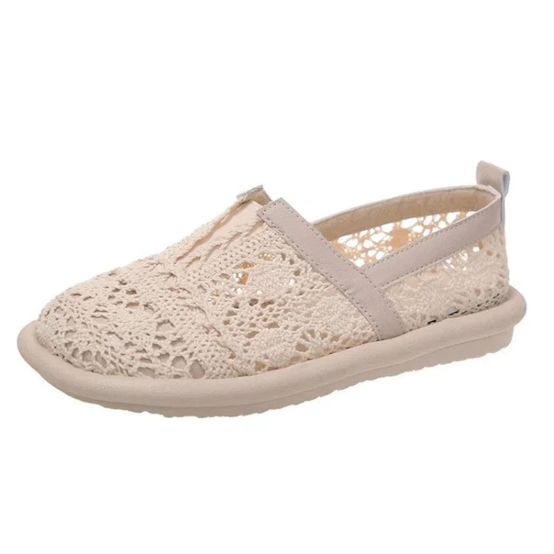 Women's Shoes 2024 Summer New Hollow Breathable Mesh Shoes Literary Retro Flat Shoes Women's Sandals
Women's Shoes 2024 Summer New Hollow Breathable Mesh Shoes Literary Retro Flat Shoes Women's Sandals