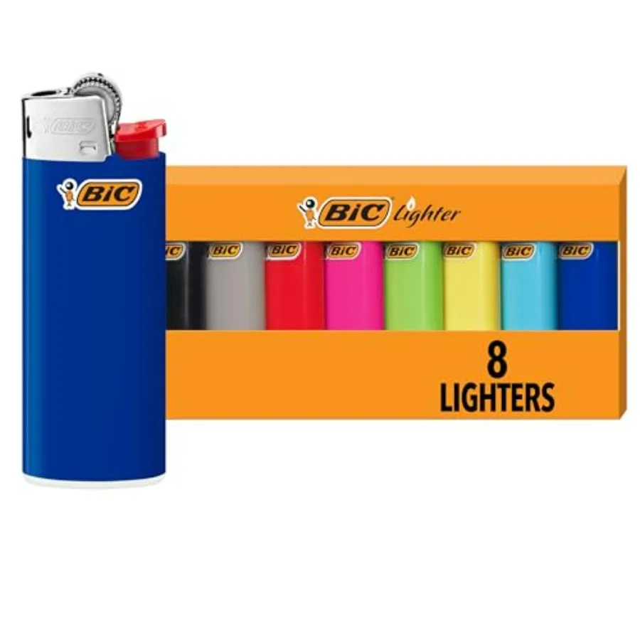 Mini Lighters, Reliable and Safe, Lighters for Candles, Assorted Colors, 8-Pack of Pocket Lighters Colors May Vary
Mini Lighters, Reliable and Safe, Lighters for Candles, Assorted Colors, 8-Pack of Pocket Lighters Colors May Vary