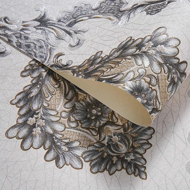 3D European Embossed Large Flower Wallpaper Living Room Bedroom Background Wall Hotel Restaurant Luxury Damascus Wallpaper
3D European Embossed Large Flower Wallpaper Living Room Bedroom Background Wall Hotel Restaurant Luxury Damascus Wallpaper