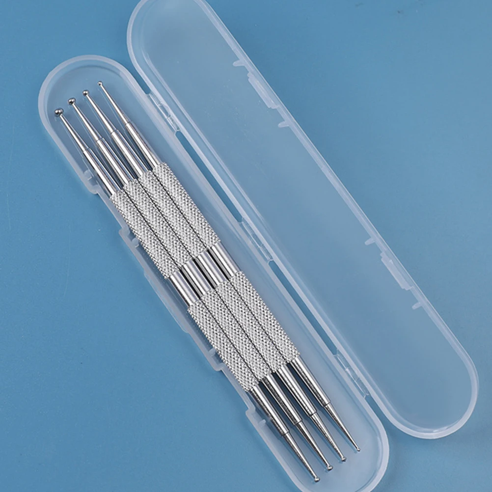 4Pcs Nail Rhinestone Picker Pens Lightweight Stainless Steel Manicure Dotting Tool Nail Art Supplies Manicure Set
4Pcs Nail Rhinestone Picker Pens Lightweight Stainless Steel Manicure Dotting Tool Nail Art Supplies Manicure Set