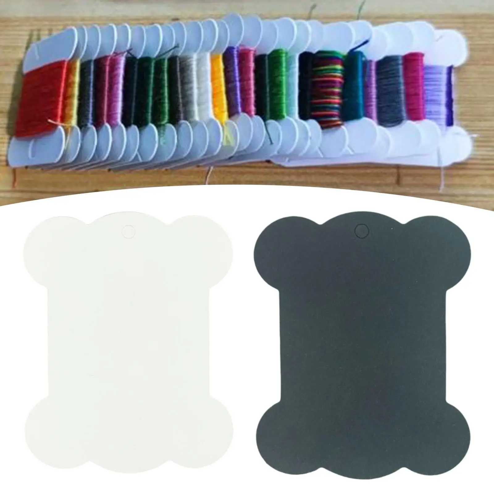 100Pcs Floss Bobbins Thread Holder Sewing Storage Supplies Cardboard Reel
100Pcs Floss Bobbins Thread Holder Sewing Storage Supplies Cardboard Reel