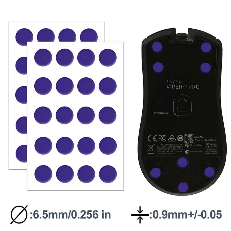 X-Raypad Obsidian Air Mouse Skates All series – Quiet & Control
X-Raypad Obsidian Air Mouse Skates All series – Quiet & Control