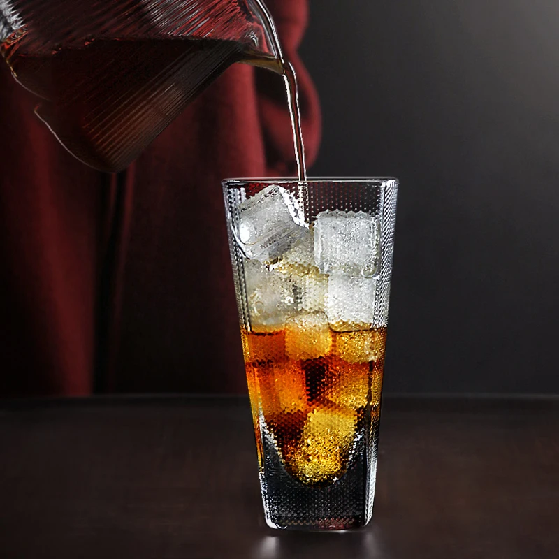 Japanese-style Glass Water Cup Hammered Square Transparent Cup Household Cup For Women Cold Drinks Coffee Juice And Milk
Japanese-style Glass Water Cup Hammered Square Transparent Cup Household Cup For Women Cold Drinks Coffee Juice And Milk