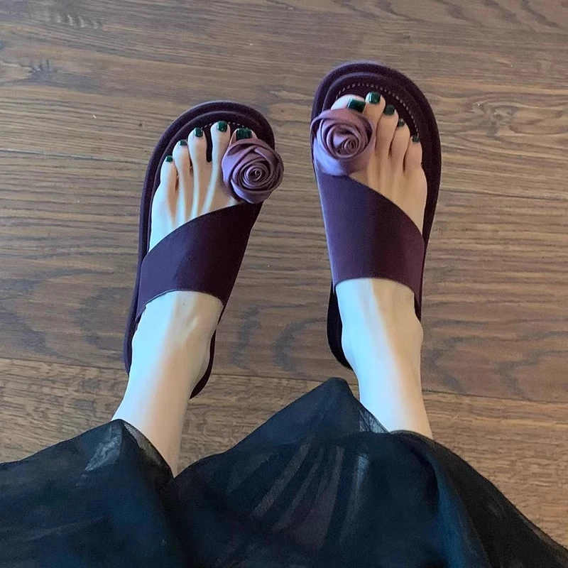 Flower Women Beach Slippers Clip Toe Shoes Woman Flats Sandals Summer 2025 Trend Dress Casual Flip Flops Comfort Slides Mujer
Flower Women Beach Slippers Clip Toe Shoes Woman Flats Sandals Summer 2025 Trend Dress Casual Flip Flops Comfort Slides Mujer