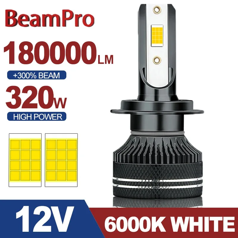 2025 Newest Canbus LED H7 H4 Car Headlight HB4 9006 HB3 9005 H1 H3 H11 Fog Light H8 9012 HIR2 Auto 6000K 12V Bulbs 320W 180000
2025 Newest Canbus LED H7 H4 Car Headlight HB4 9006 HB3 9005 H1 H3 H11 Fog Light H8 9012 HIR2 Auto 6000K 12V Bulbs 320W 180000
