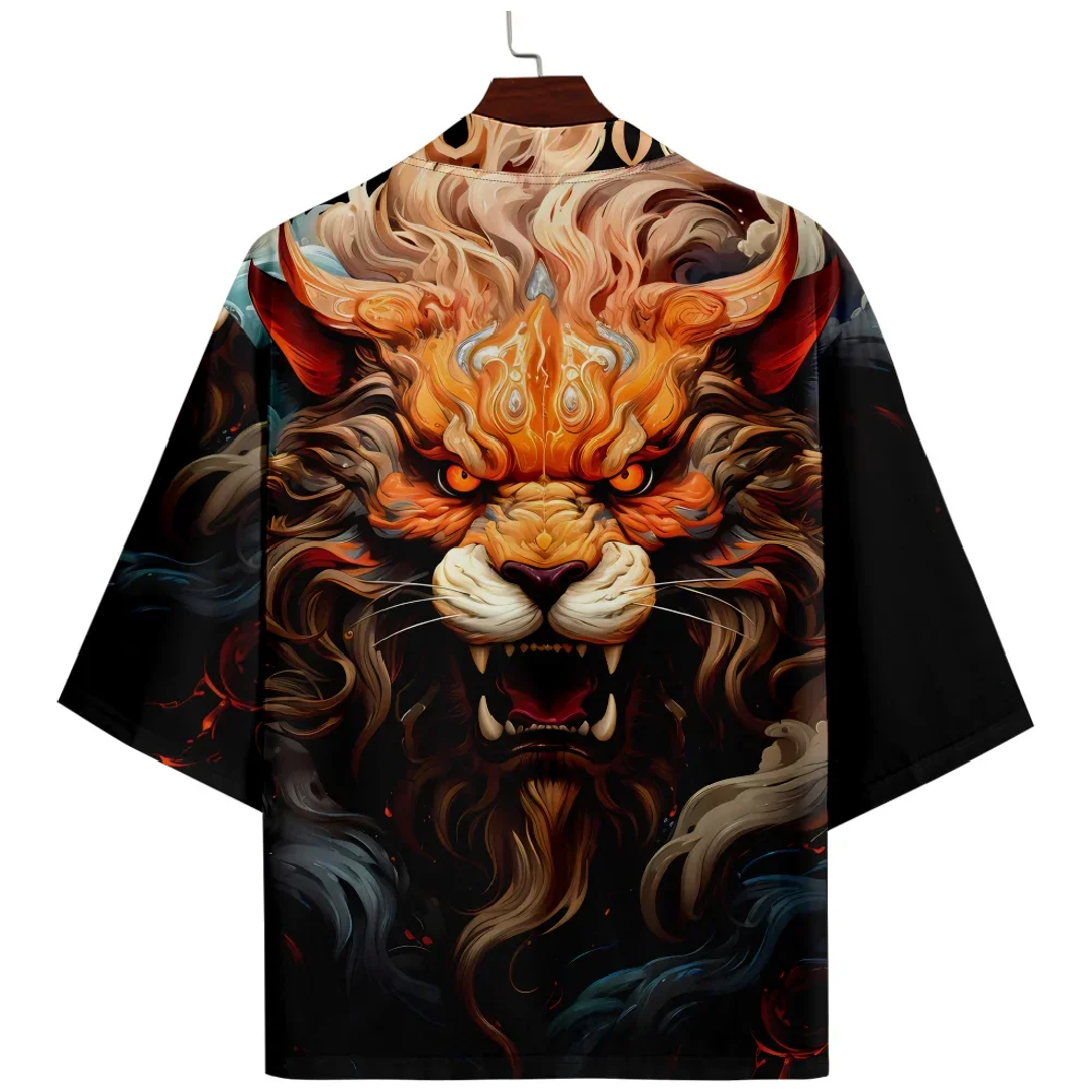 Summer Streetwear Man Beach Kimono Cardigan Shirt Blouse for Men Unisex Japanese Vintage Print Yukata Kimonos Plus Size 5XL 6XL
Summer Streetwear Man Beach Kimono Cardigan Shirt Blouse for Men Unisex Japanese Vintage Print Yukata Kimonos Plus Size 5XL 6XL