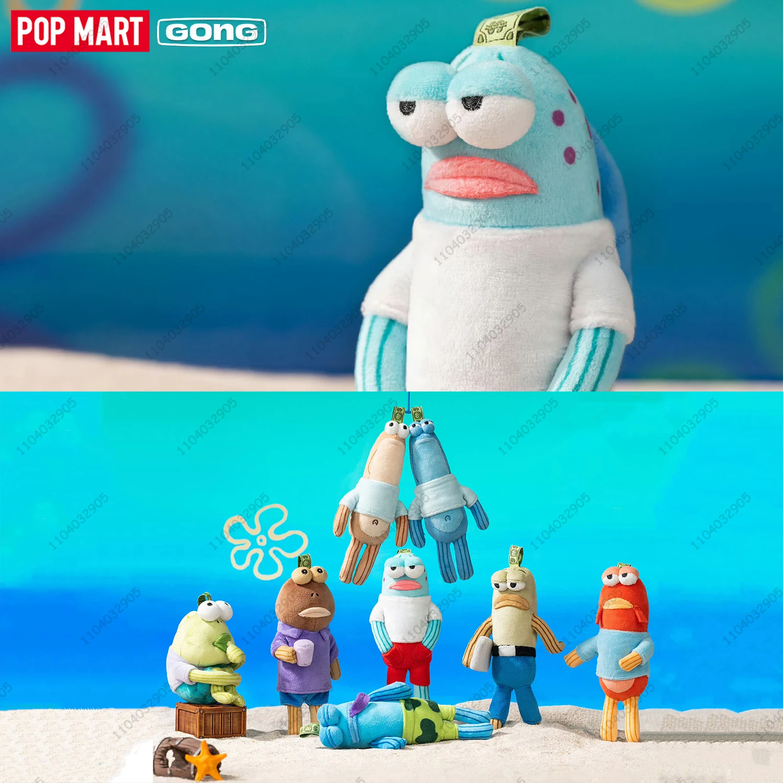 POP MART Bikini Bottom Buddies Series Surprise Box Mystery Box Guess Bag Toy Plush Toy Doll Action Figure Bag Charm Gift
POP MART Bikini Bottom Buddies Series Surprise Box Mystery Box Guess Bag Toy Plush Toy Doll Action Figure Bag Charm Gift