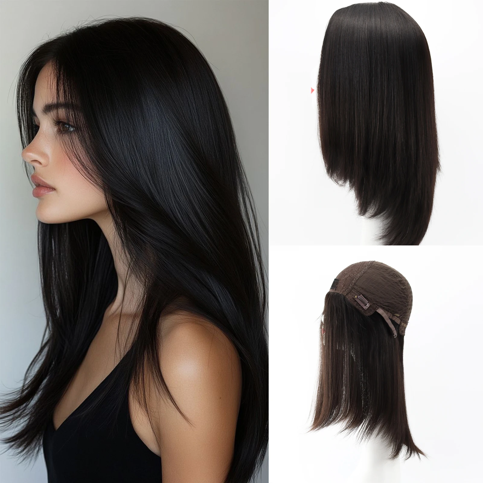 Skin Silk Top Human Hair Jewish Wig 16 inch Layer Hair Silk Base Wig with Clips in Virgin European Human Hair
Skin Silk Top Human Hair Jewish Wig 16 inch Layer Hair Silk Base Wig with Clips in Virgin European Human Hair