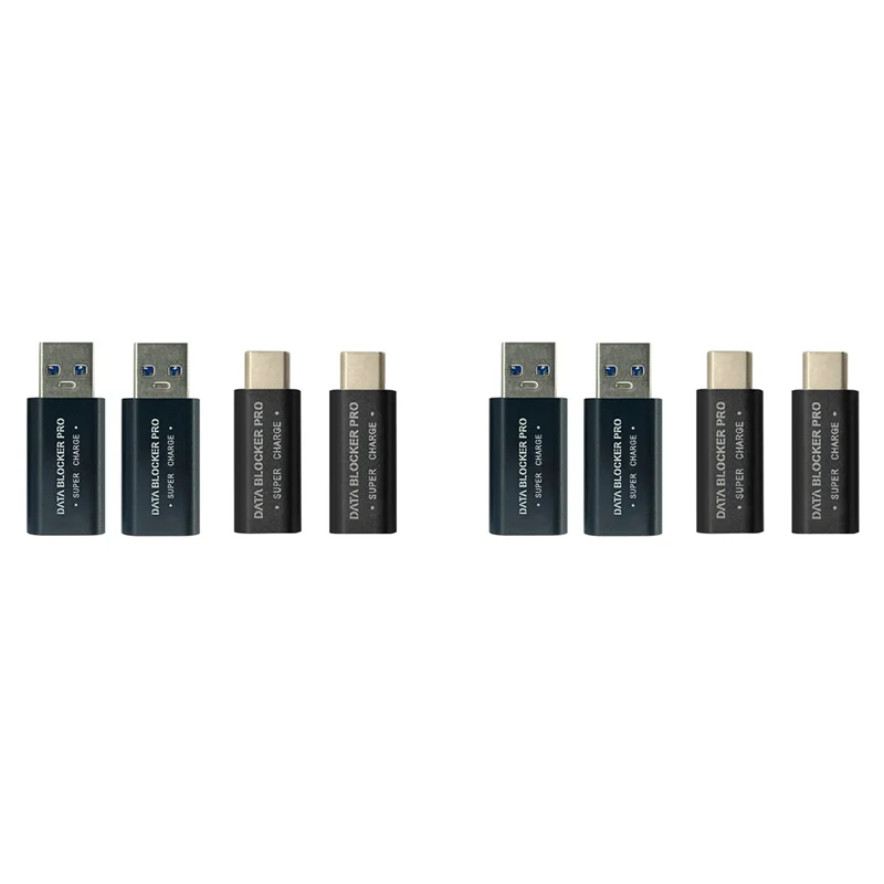 BTLIFE-8Pcs USB Data Blocker And USB-C Data Blocker Protect Against Juice Jacking Support Safe Quick Charge Stop Data Theft
BTLIFE-8Pcs USB Data Blocker And USB-C Data Blocker Protect Against Juice Jacking Support Safe Quick Charge Stop Data Theft