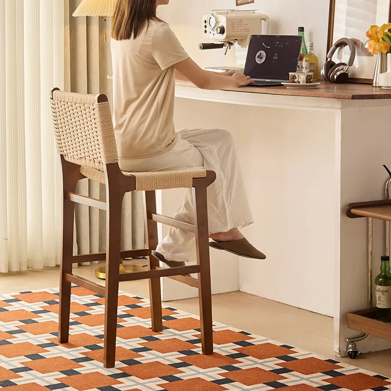 Designer Luxury Bar Stools Wood Living Room High Restaurant With Back Bar Chairs Comfortable Taburete Alto Trendy Furniture
Designer Luxury Bar Stools Wood Living Room High Restaurant With Back Bar Chairs Comfortable Taburete Alto Trendy Furniture