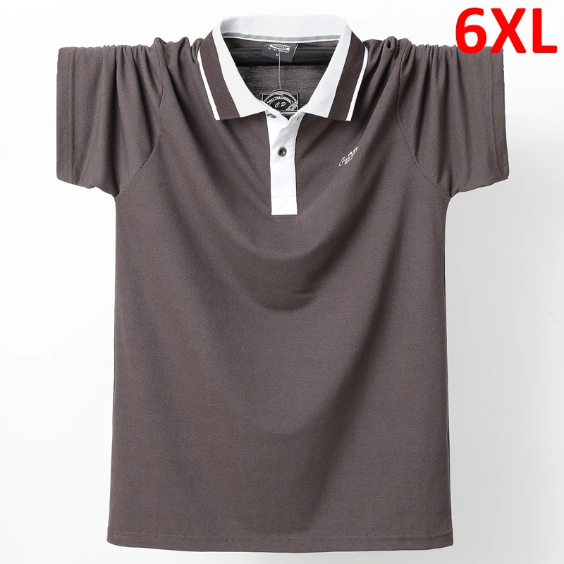 Solid Polo Shirt Men Summer Short Sleeve Polo Shirts Casual Fashion Big Size 6XL Polo Cotton Tops Male Summer Tops Red Black
Solid Polo Shirt Men Summer Short Sleeve Polo Shirts Casual Fashion Big Size 6XL Polo Cotton Tops Male Summer Tops Red Black