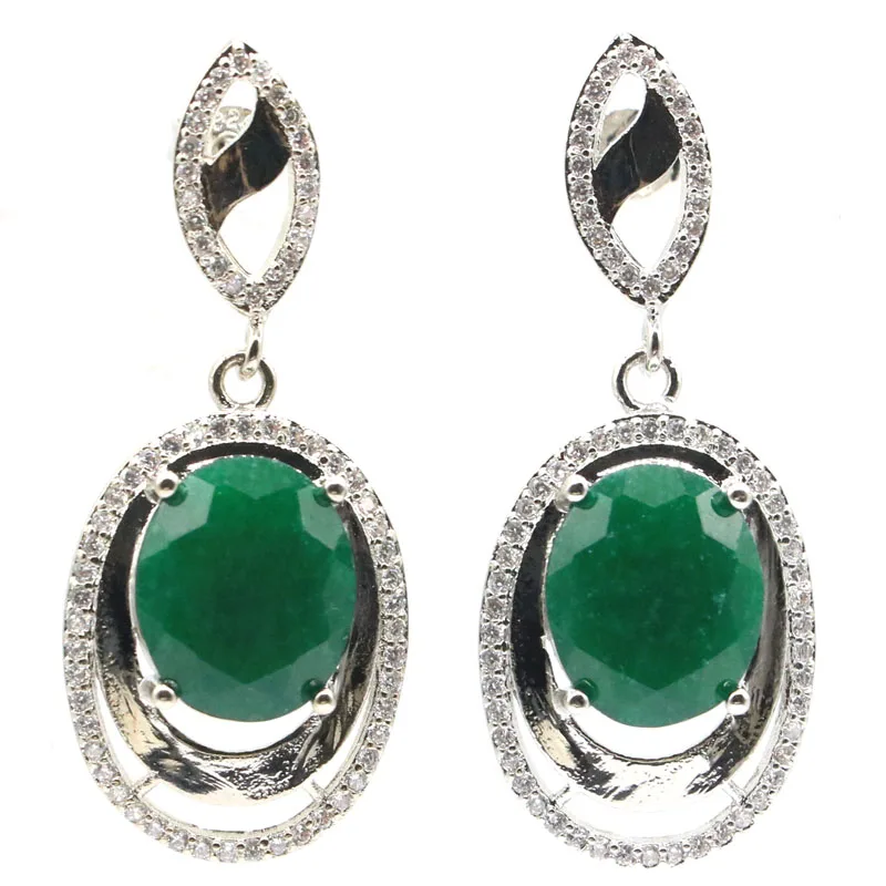 Buy 3 Get 1 Free 38x16mm New Designed Pink Kunzite Real Green Emerald White CZ Bride Wedding Silver Earrings
Buy 3 Get 1 Free 38x16mm New Designed Pink Kunzite Real Green Emerald White CZ Bride Wedding Silver Earrings