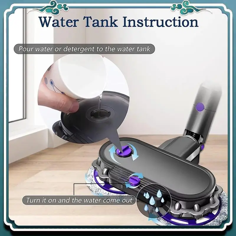 Аксессуары для электрической насадки для швабры для пылесоса Dyson V7 V8 V11 V10 V15, насадка для чистки влажной и сухой швабры со съемным резервуаром для воды
Аксессуары для электрической насадки для швабры для пылесоса Dyson V7 V8 V11 V10 V15, насадка для чистки влажной и сухой швабры со съемным резервуаром для воды