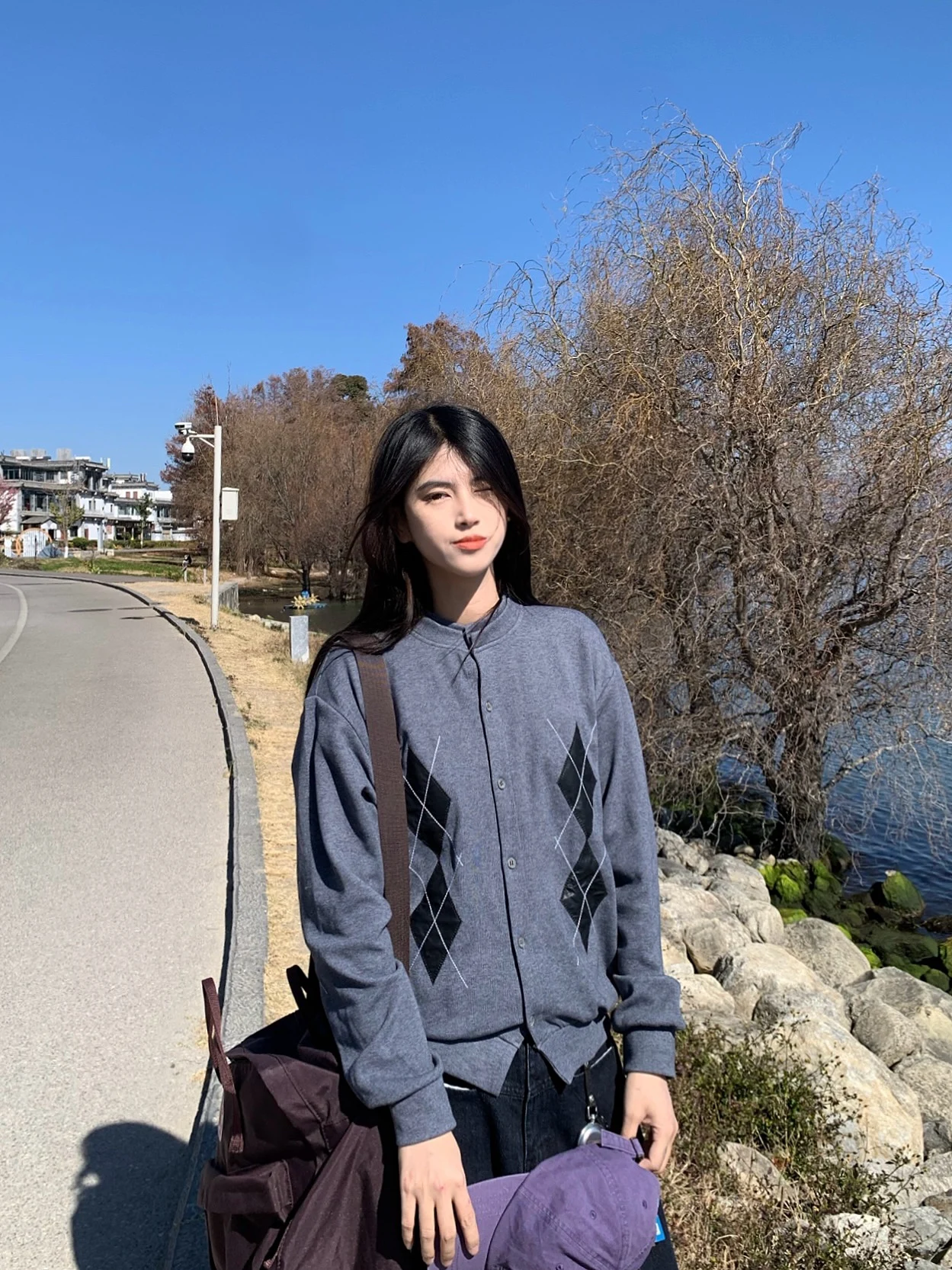 Retro American PU Patchwork Color Blo Stand Collar Open Cardigan Sweatirt Loose Casual ex Outerwear
Retro American PU Patchwork Color Blo Stand Collar Open Cardigan Sweatirt Loose Casual ex Outerwear