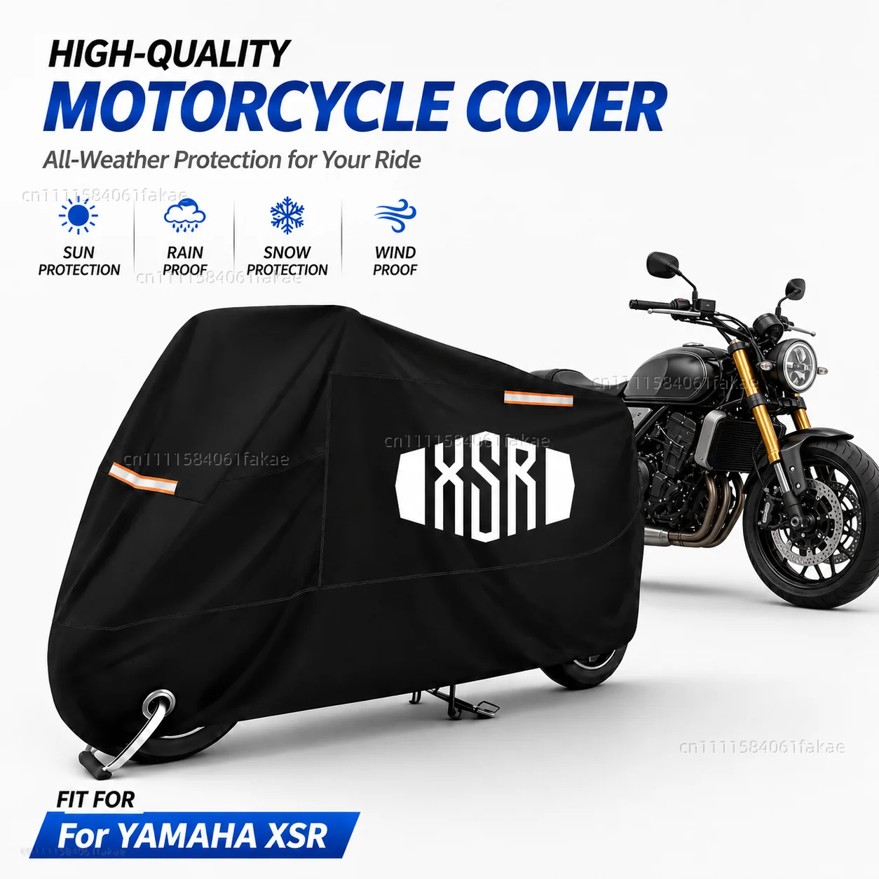 Motorcycle Cover Waterproof Outdoor All Season Dustproof UV Protective Moto Scooter Rain Cover For YAMAHA XSR700 XSR 700 XSR900
Motorcycle Cover Waterproof Outdoor All Season Dustproof UV Protective Moto Scooter Rain Cover For YAMAHA XSR700 XSR 700 XSR900