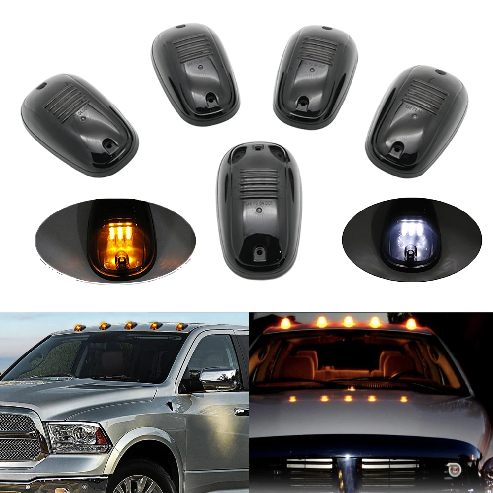 Universal 5pcs White Yellow 24 LED Cab Roof Running Top Clearance Marker Light Lamp for Dodge Ram Pickup Trucks Car SUV Off Lamp
Universal 5pcs White Yellow 24 LED Cab Roof Running Top Clearance Marker Light Lamp for Dodge Ram Pickup Trucks Car SUV Off Lamp