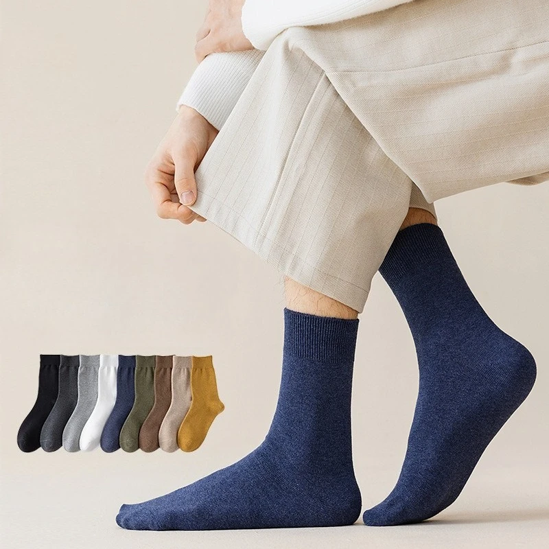 1/9 пар новых носков из чистого хлопка на весну и осень, против запаха, впитывающих пот, простые удобные повседневные носки
1/9 пар новых носков из чистого хлопка на весну и осень, против запаха, впитывающих пот, простые удобные повседневные носки