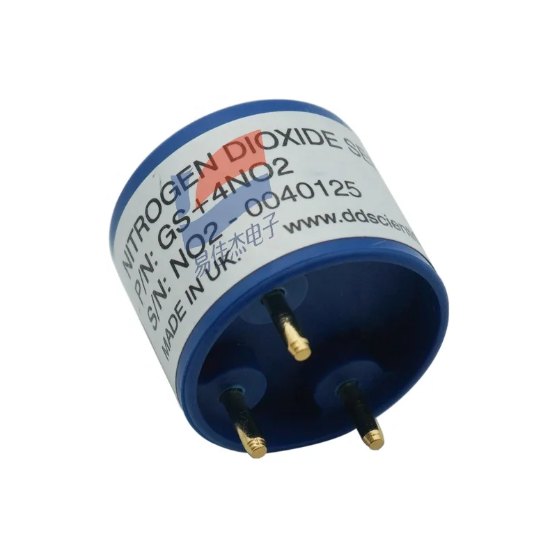 GS+4NO2 Electrochemical Nitrogen Dioxide Sensor for 0-30ppm NO2 Suitable for Portable /Fixed Instruments
GS+4NO2 Electrochemical Nitrogen Dioxide Sensor for 0-30ppm NO2 Suitable for Portable /Fixed Instruments