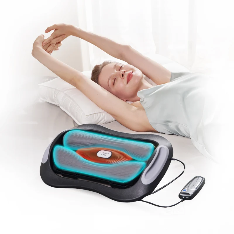 Alpha Lumbar Traction Massager Red light Heat Therapy promotes blood circulation and muscle relaxation massager
Alpha Lumbar Traction Massager Red light Heat Therapy promotes blood circulation and muscle relaxation massager