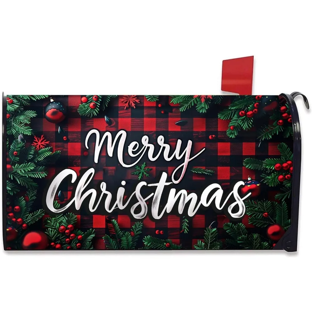 Christmas Mailbox Cover Magnetic Standard Size 21 X 18 Winter Christmas Waterproof Post Box Cover Wraps Garden Yard Decor for O 
Christmas Mailbox Cover Magnetic Standard Size 21 X 18 Winter Christmas Waterproof Post Box Cover Wraps Garden Yard Decor for O