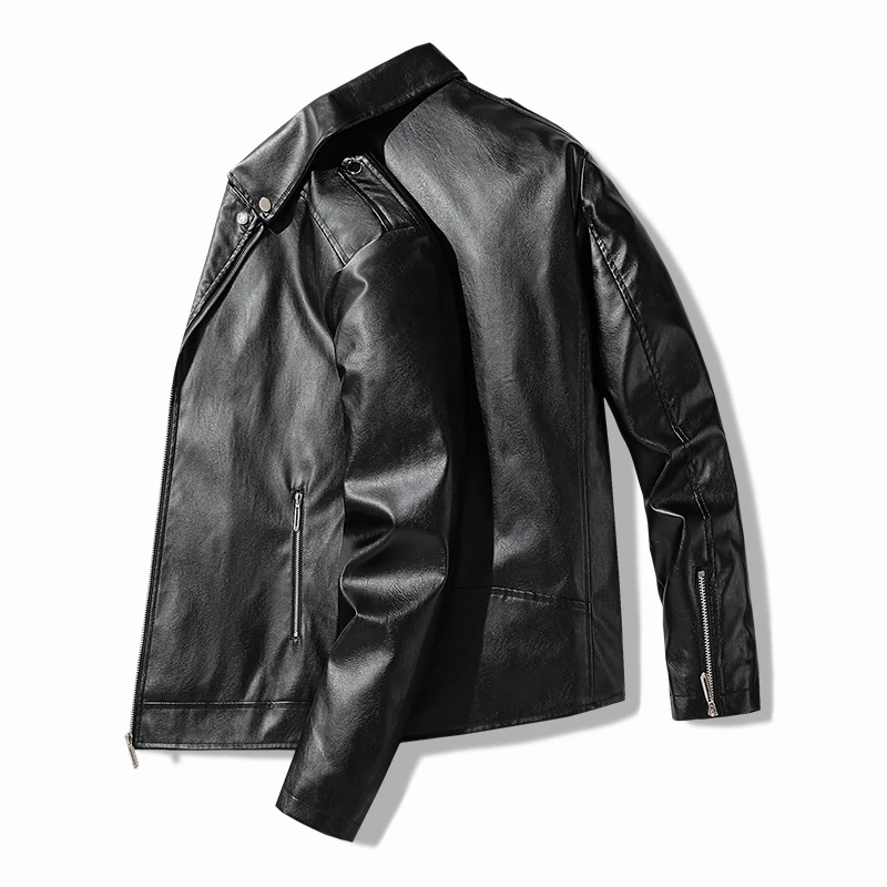 New Faionable Loose Motorcycle Sle Leather Jaet for Couples Men's And Women's Hip Hop Street Sle Polyester Fiber
New Faionable Loose Motorcycle Sle Leather Jaet for Couples Men's And Women's Hip Hop Street Sle Polyester Fiber