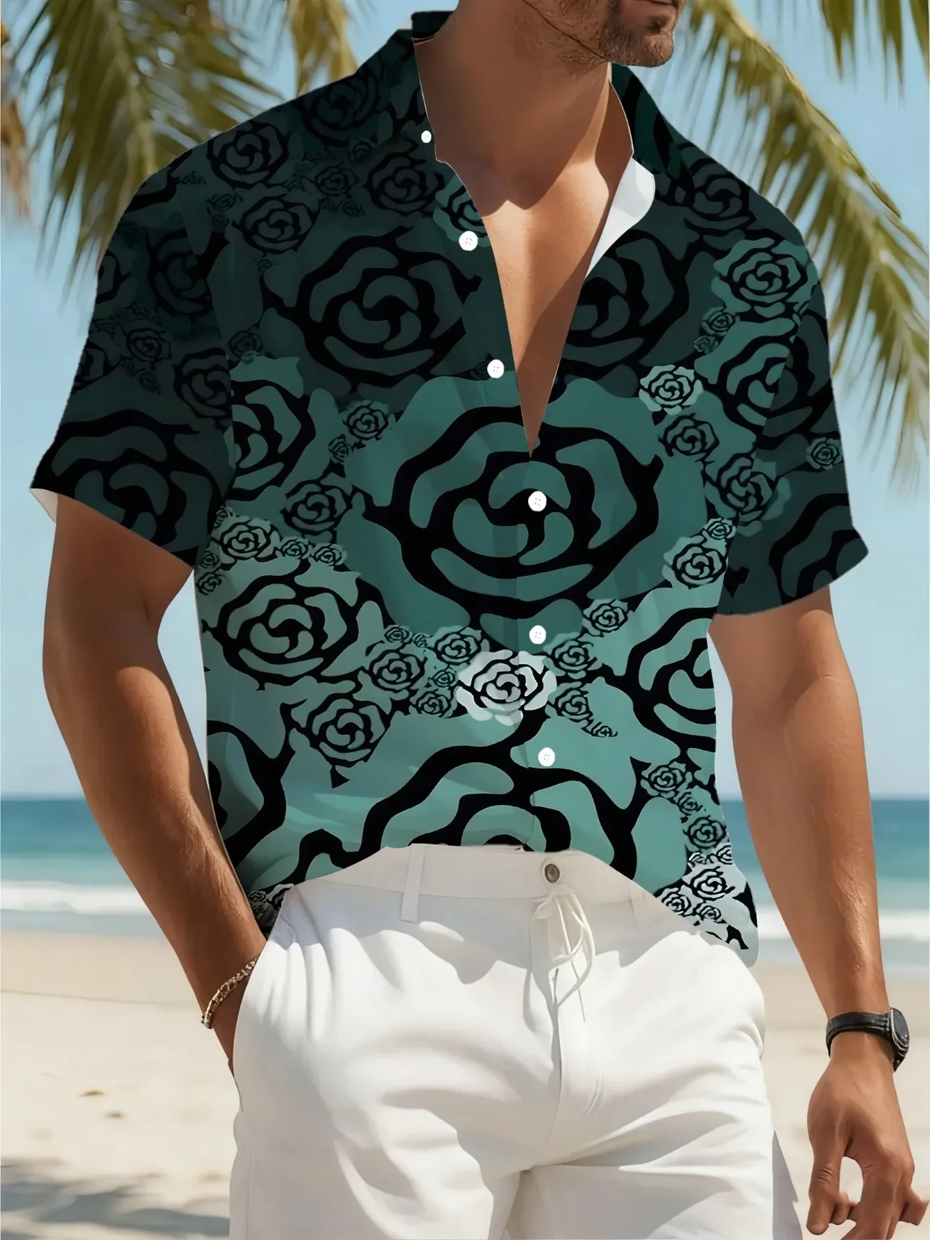 Summer Floral Print Hawaiian Shirt For Men Casual Man Short Sleeve Fashion Beach Wear Lightweight Breathable Party Shirts
Summer Floral Print Hawaiian Shirt For Men Casual Man Short Sleeve Fashion Beach Wear Lightweight Breathable Party Shirts