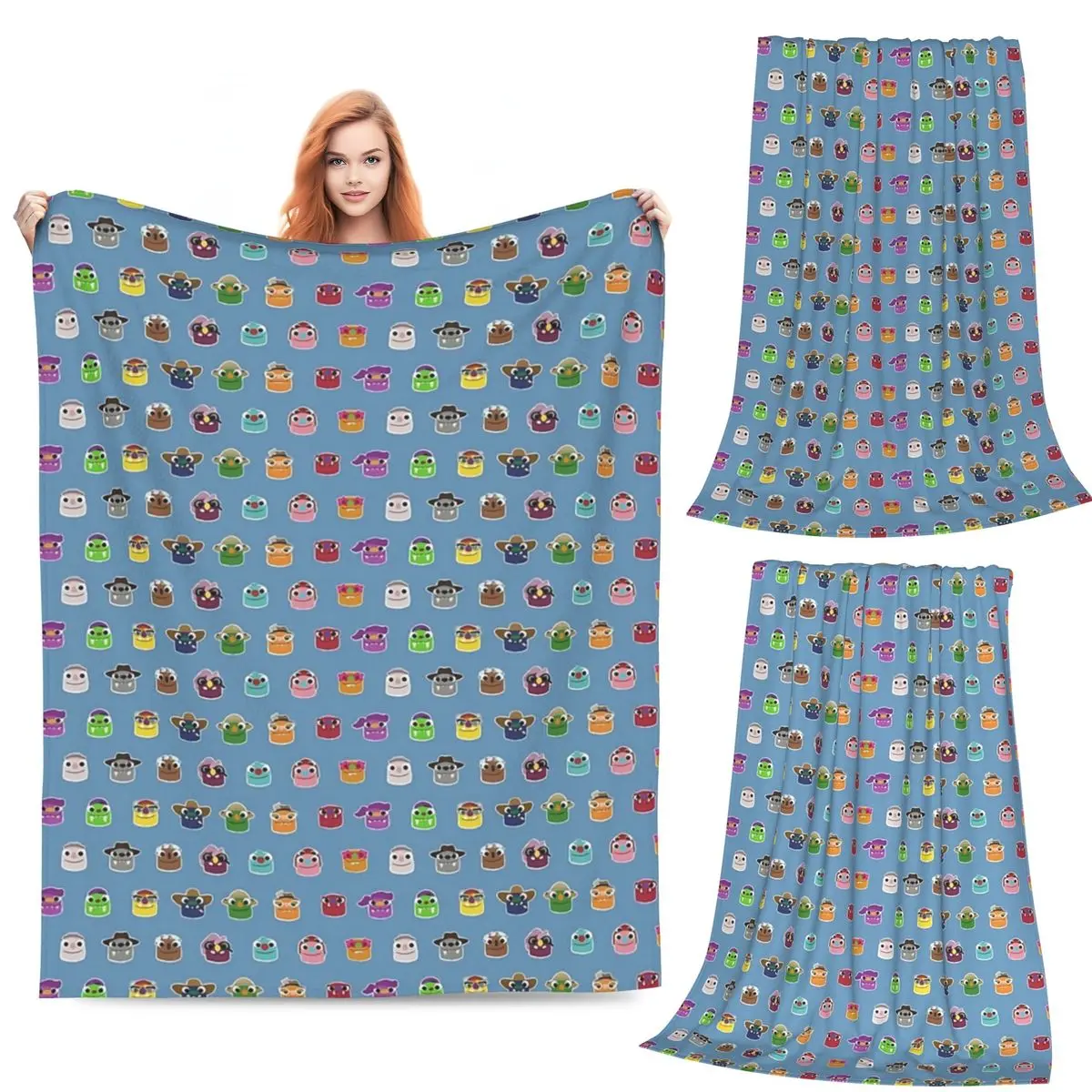 Bugsnax 6 Blanket Flannel Sofa Throw Blanket Multi-function Throw Blankets for Couch Bedding Office Throws Bedspread Quilt
Bugsnax 6 Blanket Flannel Sofa Throw Blanket Multi-function Throw Blankets for Couch Bedding Office Throws Bedspread Quilt