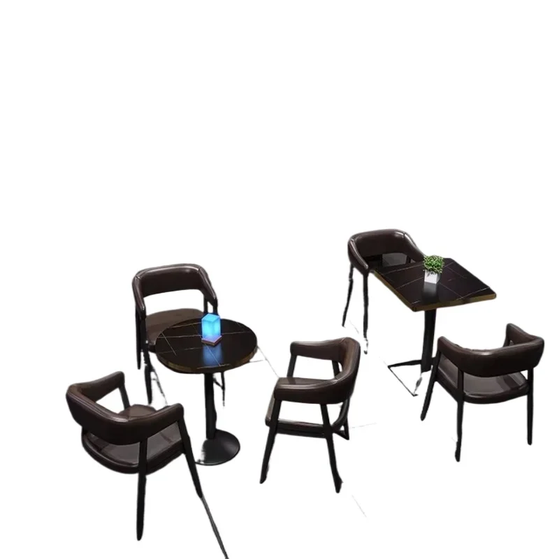 Dining table and chair set/modern high-end hotel restaurant furniture
Dining table and chair set/modern high-end hotel restaurant furniture
