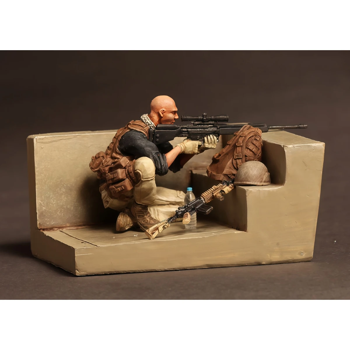 1/35 resin unpainted model kit, military theme, PMC Sniper (excluding base) Unassembled and unpainted GK
1/35 resin unpainted model kit, military theme, PMC Sniper (excluding base) Unassembled and unpainted GK