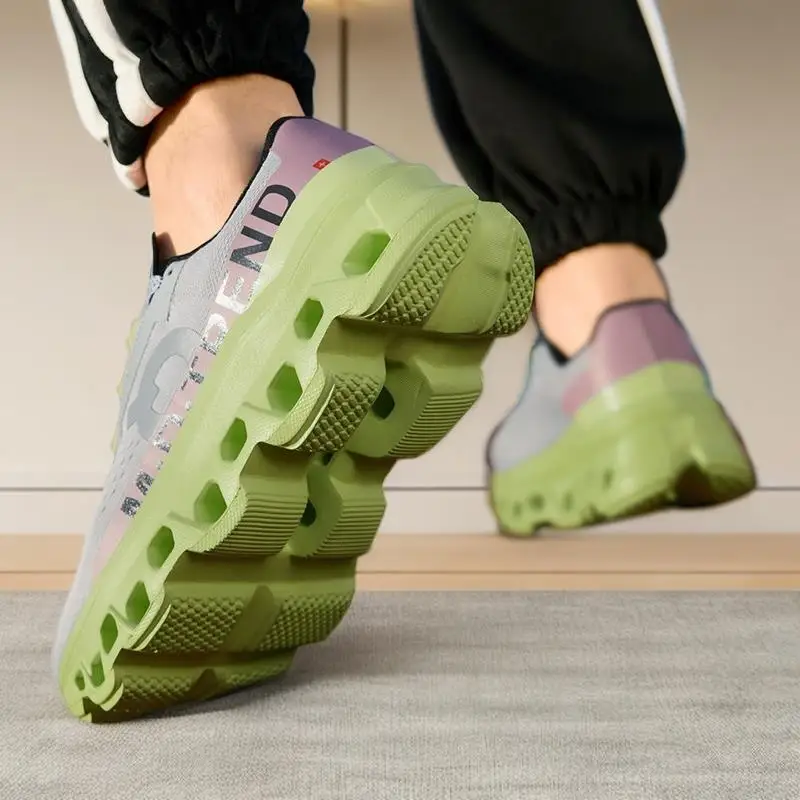 Summer lifting mesh sports shoes: men's and women's thick soled dad casual height shoes
Summer lifting mesh sports shoes: men's and women's thick soled dad casual height shoes