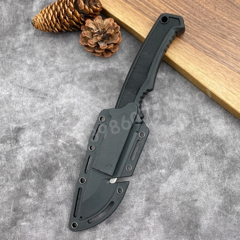 Нож FK1001 высокого качества с прямым лезвием из стали 7Cr13Mov, черная рукоять из нейлонового волокна, походный нож, практичный нож для резки, подарок для мужчин
Нож FK1001 высокого качества с прямым лезвием из стали 7Cr13Mov, черная рукоять из нейлонового волокна, походный нож, практичный нож для резки, подарок для мужчин