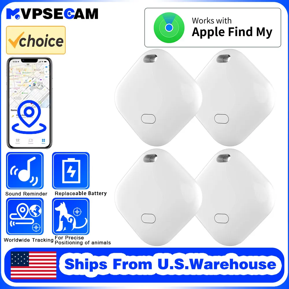 Smart Bluetooth GPS Tracker Work with Apple Find My APP ITag Anti Lost Reminder Device MFI Rated Locator Car Key Pet Kids Finder
Smart Bluetooth GPS Tracker Work with Apple Find My APP ITag Anti Lost Reminder Device MFI Rated Locator Car Key Pet Kids Finder