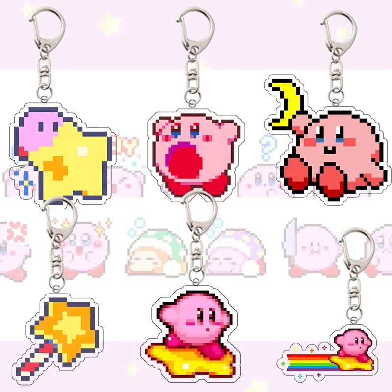 Брелок Kirbys Pixel, изысканный студенческий кулон, брелок для ключей, аксессуары, сумка, украшение для творчества, игровой узор, подарок на фестиваль девушки
Брелок Kirbys Pixel, изысканный студенческий кулон, брелок для ключей, аксессуары, сумка, украшение для творчества, игровой узор, подарок на фестиваль девушки