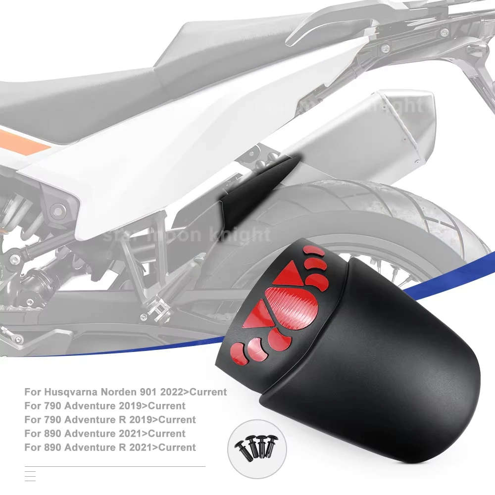 Rear Wheel Fender Extender For Husqvarna Norden 901 2022 - For 790 Adventure / R 2019 For 890 Adv R 2021- Motorcycle Mudguard
Rear Wheel Fender Extender For Husqvarna Norden 901 2022 - For 790 Adventure / R 2019 For 890 Adv R 2021- Motorcycle Mudguard