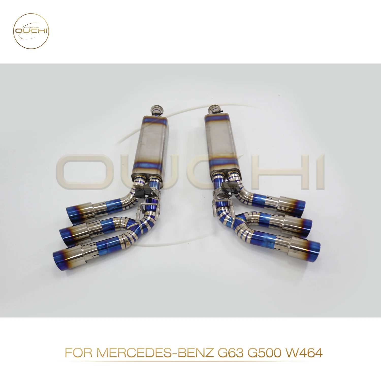 OUCHI Factory Direct Sales for Mercedrs BENZ G63 G500 W464 TC4 Catback Electronnic Valve Exhaust Muffler Car Parts
OUCHI Factory Direct Sales for Mercedrs BENZ G63 G500 W464 TC4 Catback Electronnic Valve Exhaust Muffler Car Parts