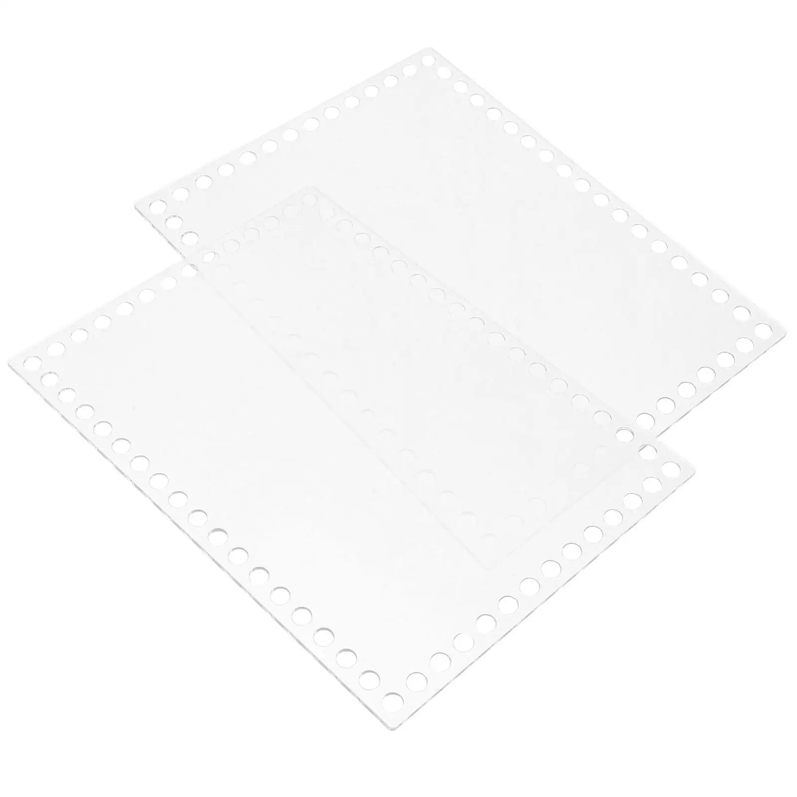 2PCS Acrylic Transparent Sheet Lightweight Compact Weaving Material Board DIY Accessories Tools Reusable Durable Sewing Craft
2PCS Acrylic Transparent Sheet Lightweight Compact Weaving Material Board DIY Accessories Tools Reusable Durable Sewing Craft