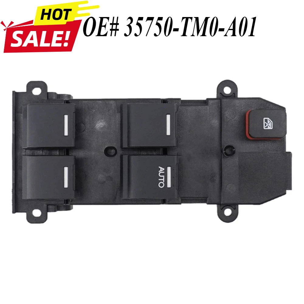 Right Hand Drive Vehicle Accessory 22-Pin Electric Window Regulator Control Switch For Honda CIVIC 35750-TM0-A01
Right Hand Drive Vehicle Accessory 22-Pin Electric Window Regulator Control Switch For Honda CIVIC 35750-TM0-A01
