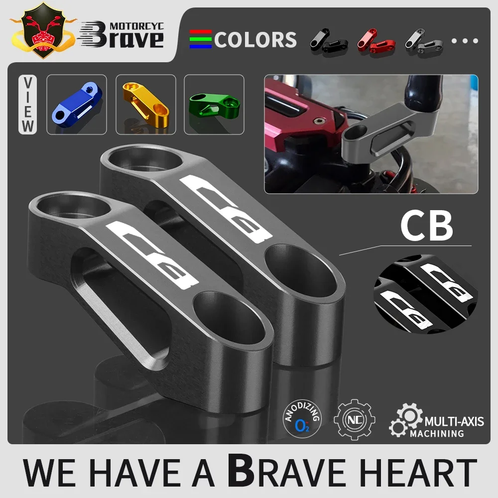 For Honda CB CBR CB650F CB650R CB1000R 1000 650 REBEL PCX Motocycle Mirror Riser Extenders Spacers Extension Adapter Adaptor
For Honda CB CBR CB650F CB650R CB1000R 1000 650 REBEL PCX Motocycle Mirror Riser Extenders Spacers Extension Adapter Adaptor