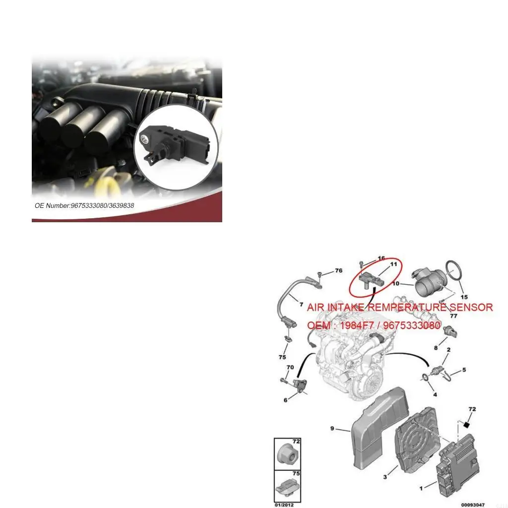 Automotive Accessories for 208 308 2008 3008 5008 Air Absolute Pressure 3639838 Replacement Part
Automotive Accessories for 208 308 2008 3008 5008 Air Absolute Pressure 3639838 Replacement Part