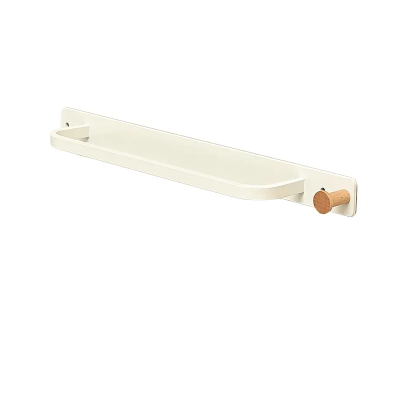 Walnut towel rack, bathroom, bathroom, non-punching multi-functional bath towel with hook storage hanging rod
Walnut towel rack, bathroom, bathroom, non-punching multi-functional bath towel with hook storage hanging rod