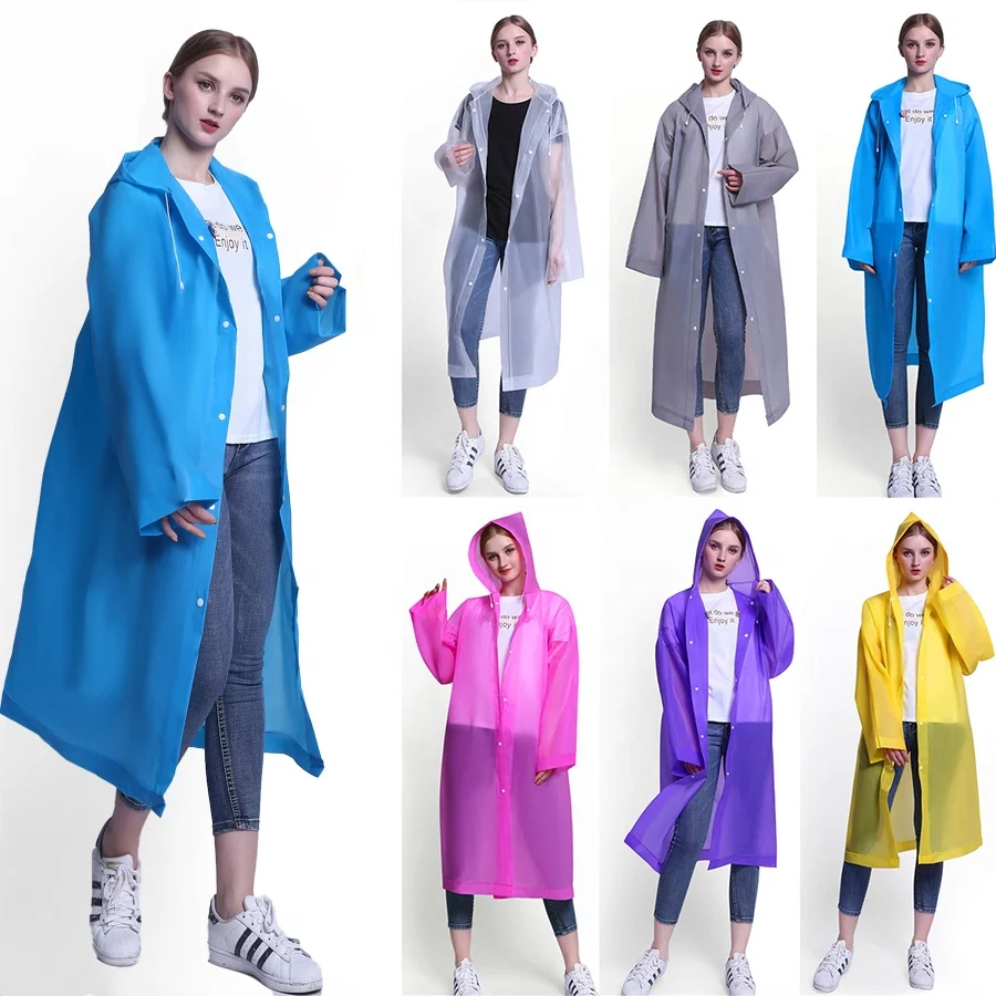 Raincoat Thickened Transparent Adult Men's and Women's EVA Raincoat Non-Disposable Poncho Drifting Travel Outdoor Products
Raincoat Thickened Transparent Adult Men's and Women's EVA Raincoat Non-Disposable Poncho Drifting Travel Outdoor Products