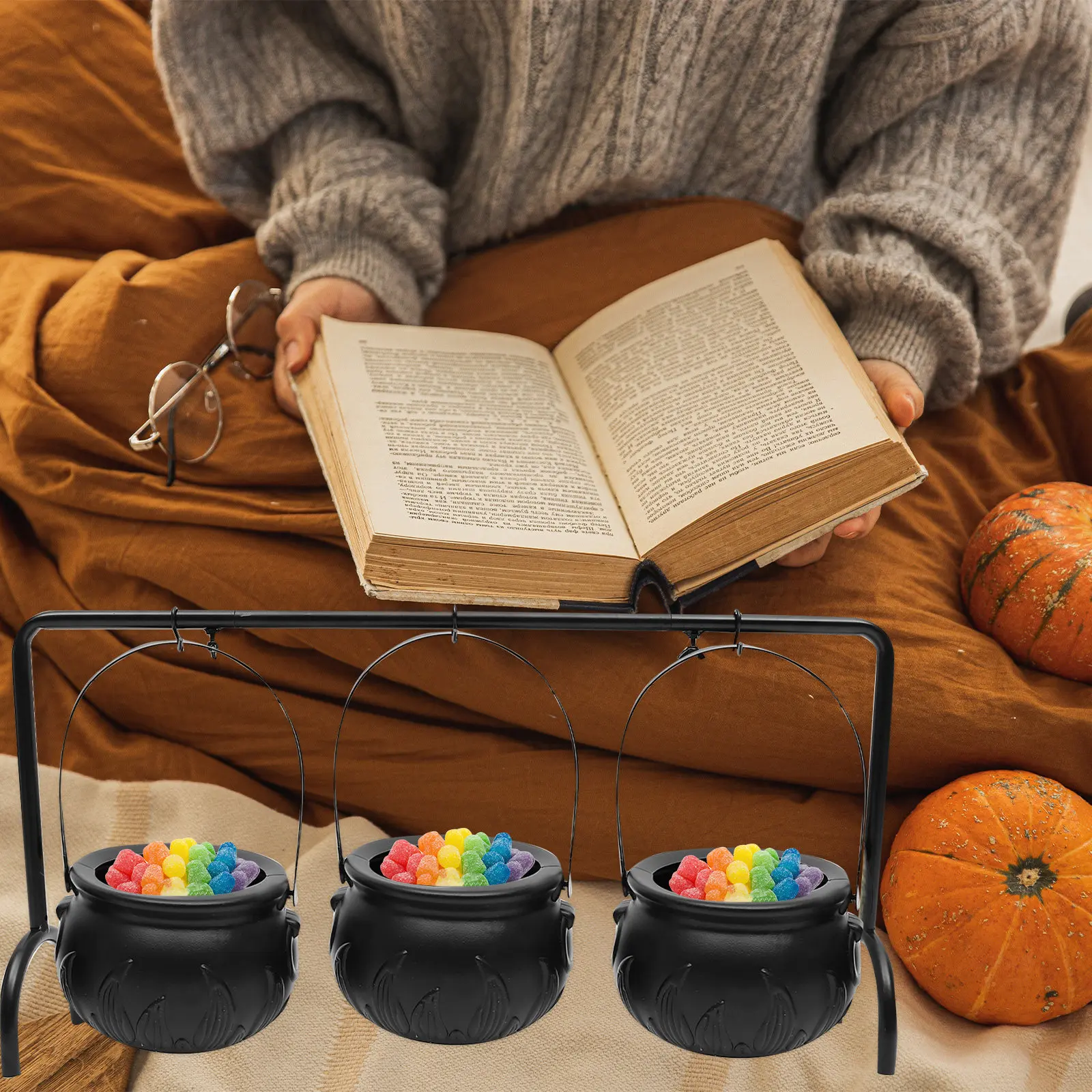 1Set Halloween Candy Bucket Plastic Metal Reusable Handheld Vessel Multipurpose Container for Party Treats Small Gift Candy
1Set Halloween Candy Bucket Plastic Metal Reusable Handheld Vessel Multipurpose Container for Party Treats Small Gift Candy